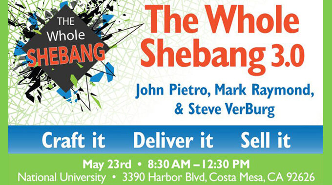 A Special SCORE Workshop: The Whole Shebang 3.0